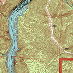 United States Geological Survey Columbia, CA (2001, 24000-Scale) digital map