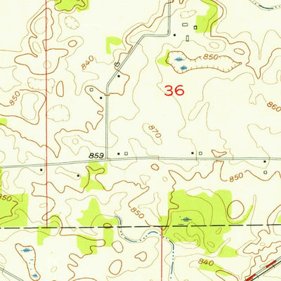 United States Geological Survey Columbia City, IN (1955, 24000-Scale) digital map
