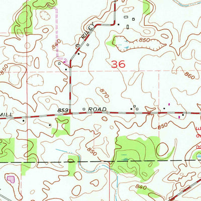 United States Geological Survey Columbia City, IN (1965, 24000-Scale) digital map