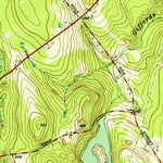 United States Geological Survey Columbia, CT (1953, 31680-Scale) digital map