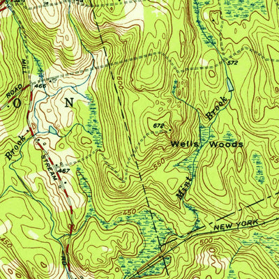 United States Geological Survey Columbia, CT (1953, 31680-Scale) digital map