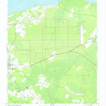 United States Geological Survey Columbia East, NC (1953, 24000-Scale) digital map