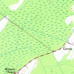 United States Geological Survey Columbia East, NC (1953, 24000-Scale) digital map