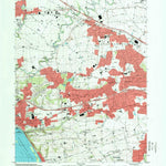 United States Geological Survey Columbia East, PA (1997, 24000-Scale) digital map