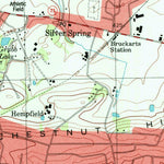 United States Geological Survey Columbia East, PA (1997, 24000-Scale) digital map