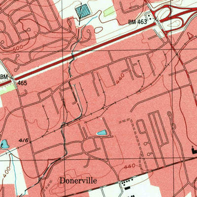 United States Geological Survey Columbia East, PA (1997, 24000-Scale) digital map