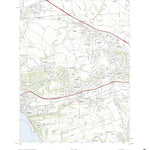 United States Geological Survey Columbia East, PA (2023, 24000-Scale) digital map