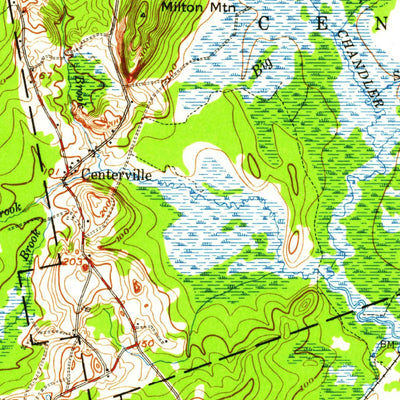 United States Geological Survey Columbia Falls, ME (1941, 62500-Scale) digital map