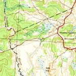United States Geological Survey Columbia Falls, ME (1942, 62500-Scale) digital map