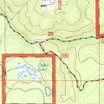 United States Geological Survey Columbia Falls North, MT (1994, 24000-Scale) digital map
