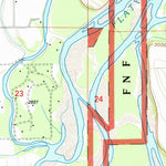 United States Geological Survey Columbia Falls South, MT (1994, 24000-Scale) digital map