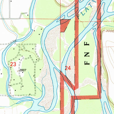 United States Geological Survey Columbia Falls South, MT (1994, 24000-Scale) digital map