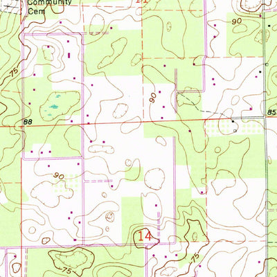United States Geological Survey Columbia, FL (1963, 24000-Scale) digital map