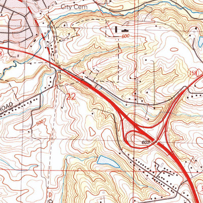 United States Geological Survey Columbia, IL (1991, 24000-Scale) digital map