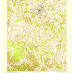 United States Geological Survey Columbia, KY (1954, 24000-Scale) digital map