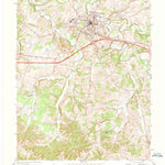 United States Geological Survey Columbia, KY (1973, 24000-Scale) digital map