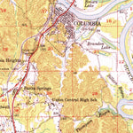 United States Geological Survey Columbia, LA (1957, 62500-Scale) digital map
