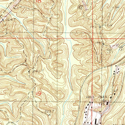 United States Geological Survey Columbia, LA (1989, 24000-Scale) digital map