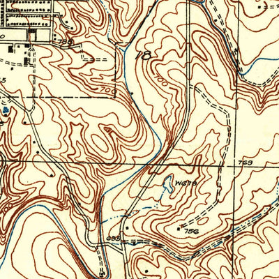 United States Geological Survey Columbia, MO (1935, 24000-Scale) digital map