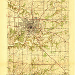 United States Geological Survey Columbia, MO (1940, 24000-Scale) digital map