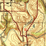 United States Geological Survey Columbia, MO (1940, 24000-Scale) digital map