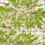United States Geological Survey Columbia, MO (1948, 62500-Scale) digital map