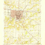United States Geological Survey Columbia, MO (1950, 24000-Scale) digital map
