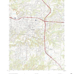 United States Geological Survey Columbia, MO (2021, 24000-Scale) digital map