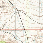 United States Geological Survey Columbia Mountain, CA (1983, 24000-Scale) digital map