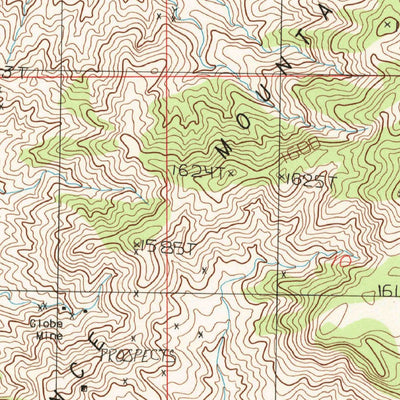 United States Geological Survey Columbia Mountain, CA (1983, 24000-Scale) digital map