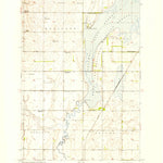 United States Geological Survey Columbia NE, SD (1952, 24000-Scale) digital map