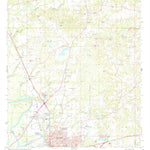 United States Geological Survey Columbia North, MS (1970, 24000-Scale) digital map