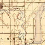 United States Geological Survey Columbia, SD-ND (1896, 125000-Scale) digital map
