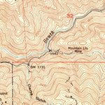 United States Geological Survey Columbia SE, CA (1948, 24000-Scale) digital map