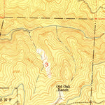 United States Geological Survey Columbia SE, CA (1949, 24000-Scale) digital map