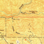 United States Geological Survey Columbia SE, CA (1949, 24000-Scale) digital map