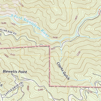 United States Geological Survey Columbia SE, CA (2021, 24000-Scale) digital map