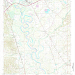United States Geological Survey Columbia South, MS (1970, 24000-Scale) digital map