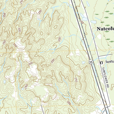 United States Geological Survey Columbia South, MS (2020, 24000-Scale) digital map