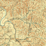 United States Geological Survey Columbia, TN (1901, 125000-Scale) digital map