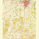 United States Geological Survey Columbia, TN (1949, 24000-Scale) digital map
