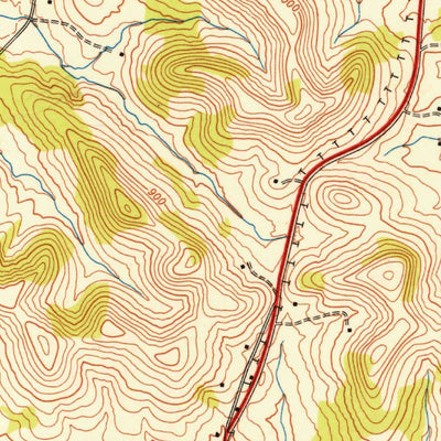 United States Geological Survey Columbia, TN (1949, 24000-Scale) digital map