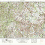 United States Geological Survey Columbia, TN-AL (1956, 250000-Scale) digital map