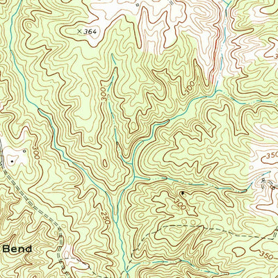 United States Geological Survey Columbia, VA (1970, 24000-Scale) digital map