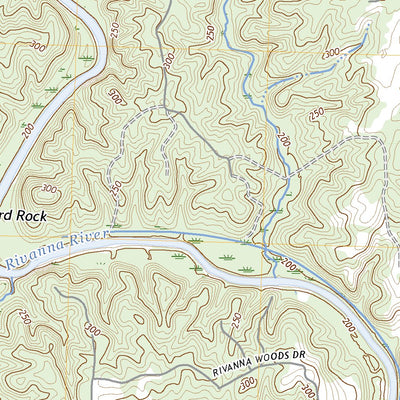 United States Geological Survey Columbia, VA (2022, 24000-Scale) digital map