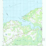 United States Geological Survey Columbia West, NC (1998, 24000-Scale) digital map