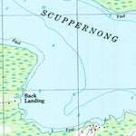 United States Geological Survey Columbia West, NC (1998, 24000-Scale) digital map