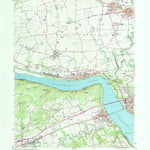 United States Geological Survey Columbia West, PA (1964, 24000-Scale) digital map