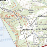 United States Geological Survey Columbia West, PA (2023, 24000-Scale) digital map