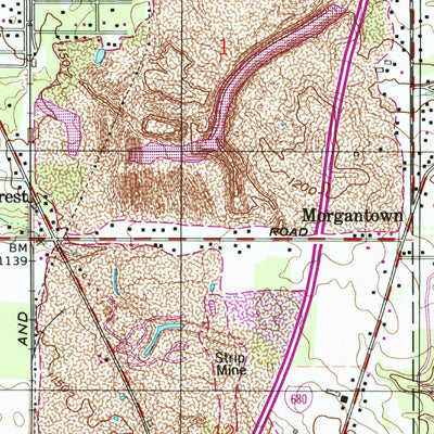United States Geological Survey Columbiana, OH (1994, 24000-Scale) digital map